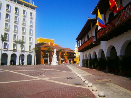 Plaza de la Aduana de Cartagena de indias