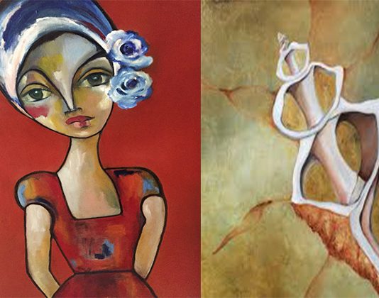 Dos artistas cartageneras exponen en el Hotel Sofitel Legend Santa Clara Susana Caldas lemaitre y Mercedes Naar