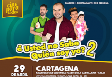 Cine Para todos proyectará la comedia ‘Usted no sabe quién soy yo 2’ el sábado 29 de abril Cine Para todos usted no sabe quien soy yo