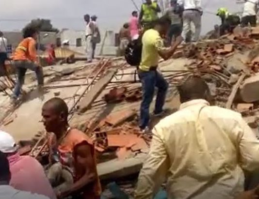 Seguimiento: Van Diez Muertos en Colapso de Edificio en Blas de lezo