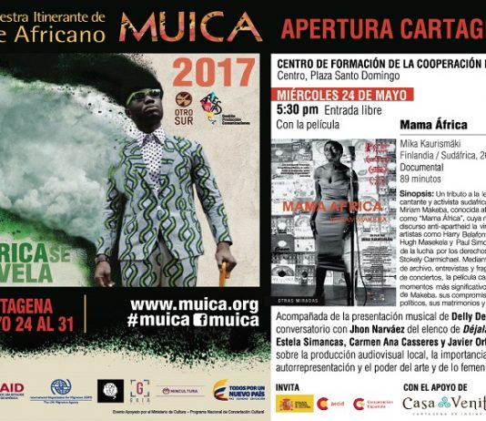 Inauguración de la II Muestra Itinerante de Cine Africano en la Cooperación Española MUICA 2017 Cartagena