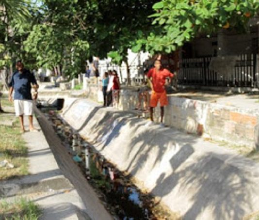 Inician las obras de ampliación del canal Emiliano Alcalá en Cartagena canal emiliano alcala obras