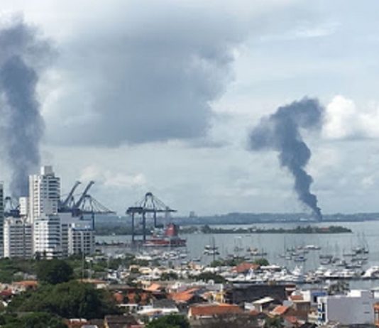 Noticia en Desarrollo: Aumenta a 4 número de Muertos por explosiones en Cartagena explosión zona industrial cartagena