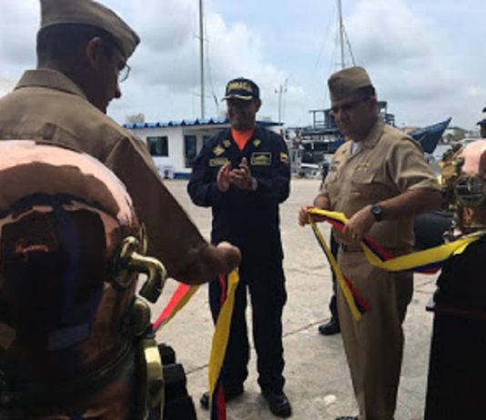 Armada Nacional inaugura nueva estación de buceo de guardacostas en Cartagena Inauguran nueva estación de Buceo de Guardacostas en Cartagena