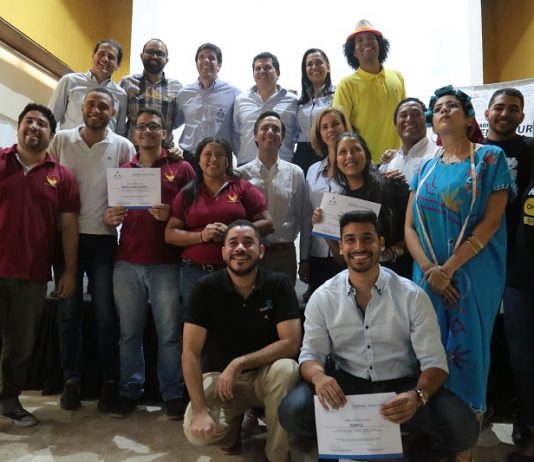 La Cámara de Comercio de Cartagena y Telefónica Movistar premiaron a cuatro emprendedores Premiados camara de comercio cartagena y telefonica