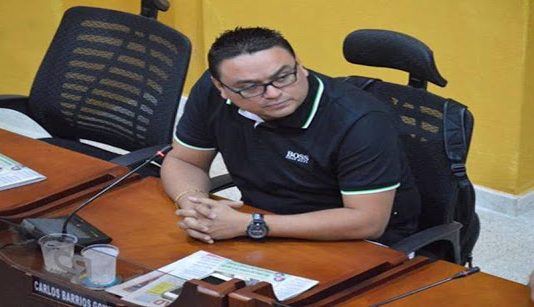 Fue Restituido en su cargo el concejal Carlos Barrios