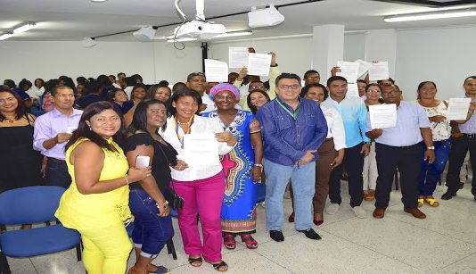 Universidad Nacional Abierta y a Distancia certificó competencias de 150 maestros de Bolívar