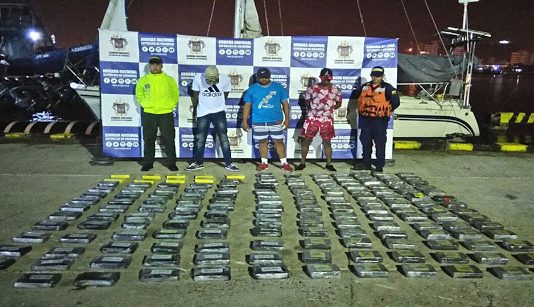 Incautado Cargamento de cocaína en el caribe colombiano