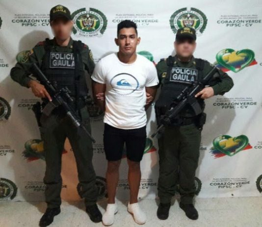 Capturan a alias el “Oreja” por extorsión en Cartagena