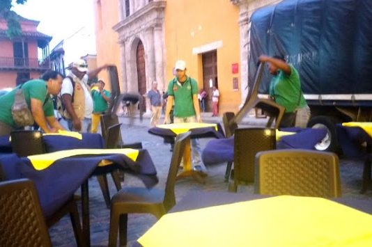 Espacio publico realizo jornada de recuperación de espacios en centro histórico