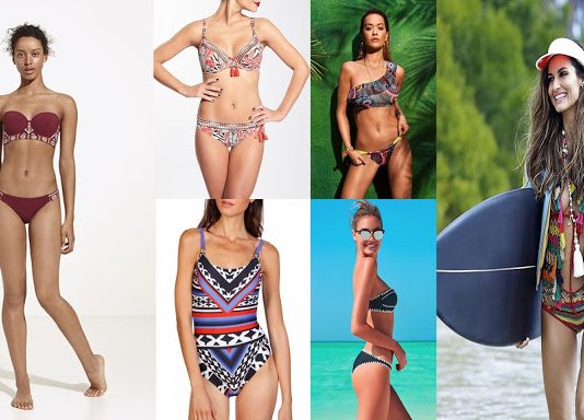 Bañadores y bikinis de estilo étnico ¡éxito asegurado!
