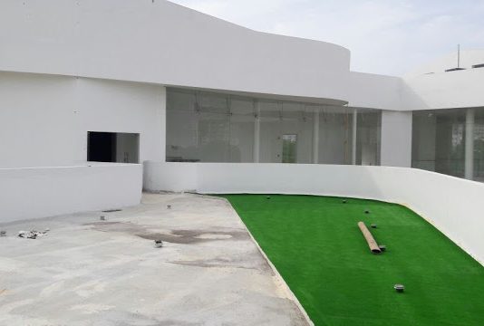 Así avanzan las obras de la Megabiblioteca Pie de la Popa