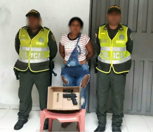 4 Presuntos delincuentes capturados por porte ilegal de armas, en diferentes operativos, entre ellos una mujer