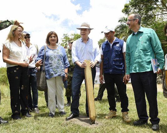 El día mundial del turismo arrancó construcción de sendero en caño cristales