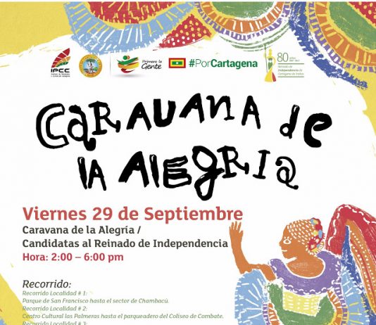 La gran caravana de la alegría se toma a Cartagena