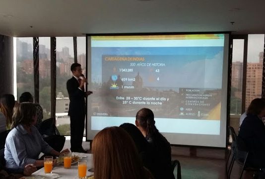 Empresarios cartageneros promueven turismo de la ciudad en cuatro capitales colombianas
