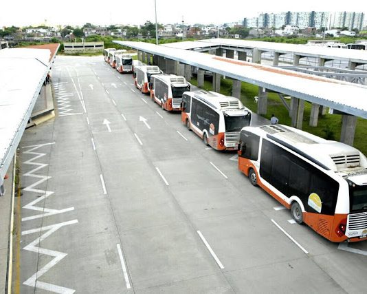 Imprudencia de peatón causo accidente con bus de transcaribe