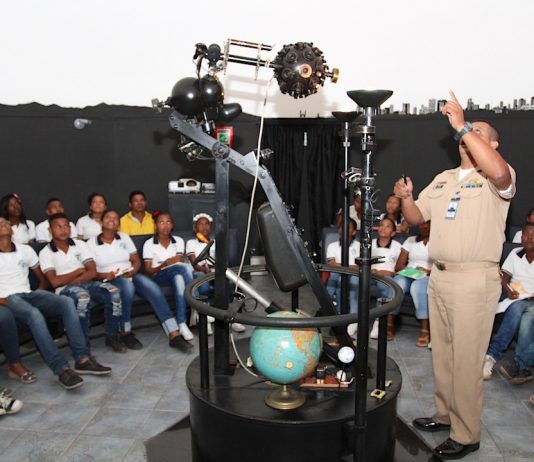 50 estudiantes de Mahates conocieron el ‘Planetario’ de Cartagena