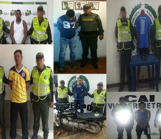 7 Capturados por distintos delitos en operativos de registro y control en Cartagena