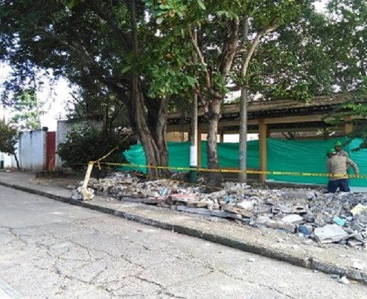 Edurbe hace mantenimiento en vías, canales y colegios de Cartagena