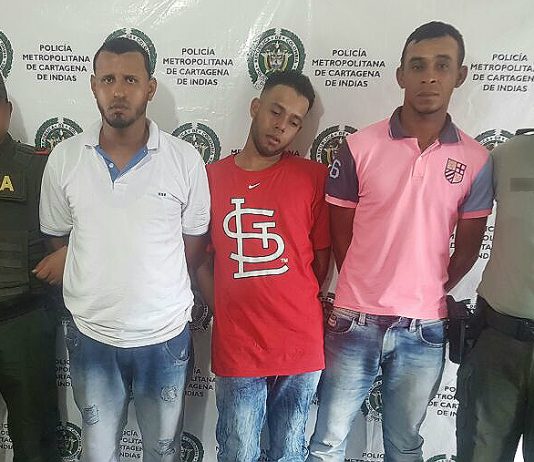 Policía capturo a los responsables del homicidio de Yojairo Acosta Vargas en Turbaco