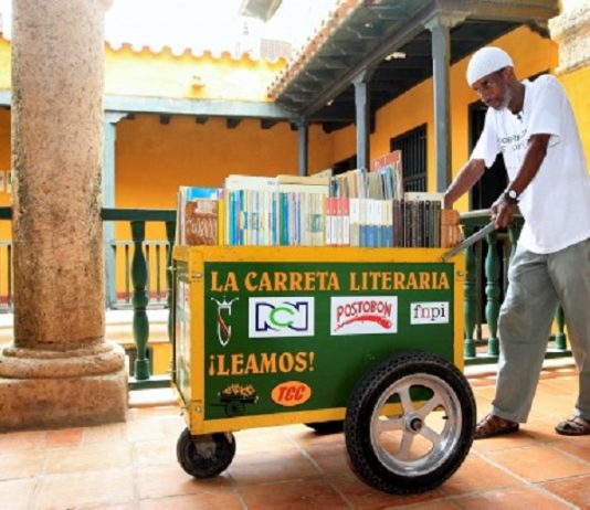 Se robaron 180 libros de la Carreta Literaria