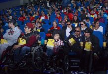 Nueva función de cine para personas con discapacidad en Cartagena