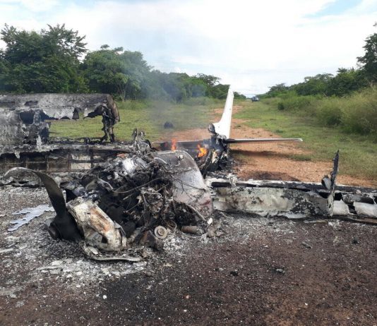 Fuerza Aérea derribo aeronave que sobrevolaba cerca a Barranquilla de forma ilegal