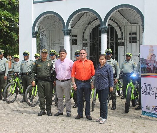 Realizan lanzamiento del fortalecimiento y modernización de la policía de turismo de Cartagena