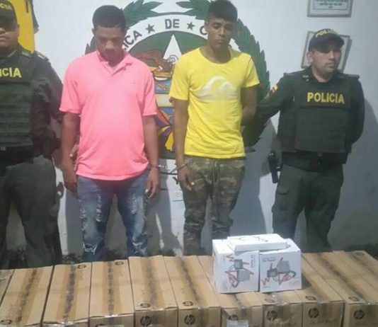 Capturan a dos hombres que robaron equipos en la UPA de Bayunca