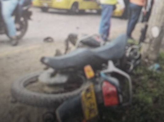 Dos niños de 3 y 5 años fueron arroyados por una motocicleta en Cartagena