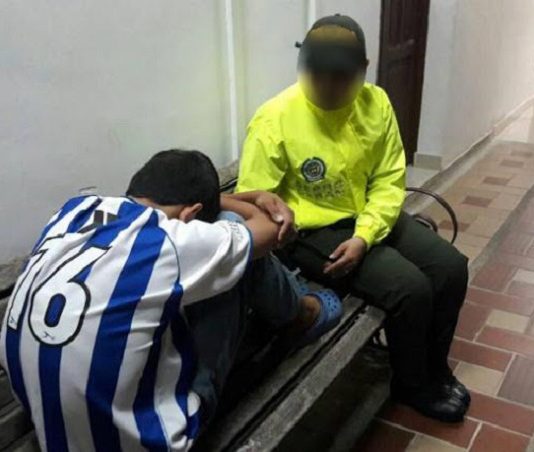 Capturan a un joven de 16 años por tocar las partes intimas de una mujer 35 años en el barrio Manga