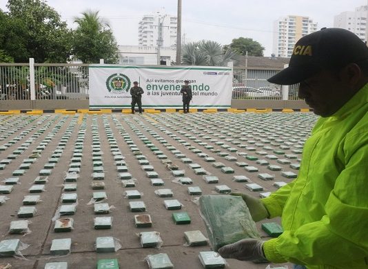 Golpe al Narcotrafico, policía incauta 1.6 toneladas de cocaína en Cartagena