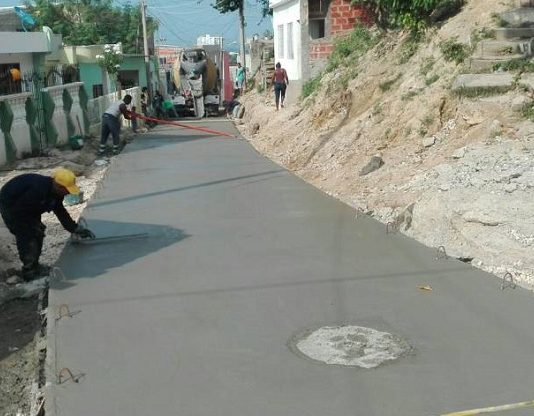 EDURBE reporta buen avance en obras de Cartagena
