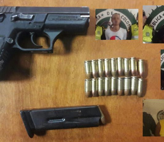 En menos de 48 horas, cinco personas capturadas por porte ilegal de arma de fuego en Cartagena