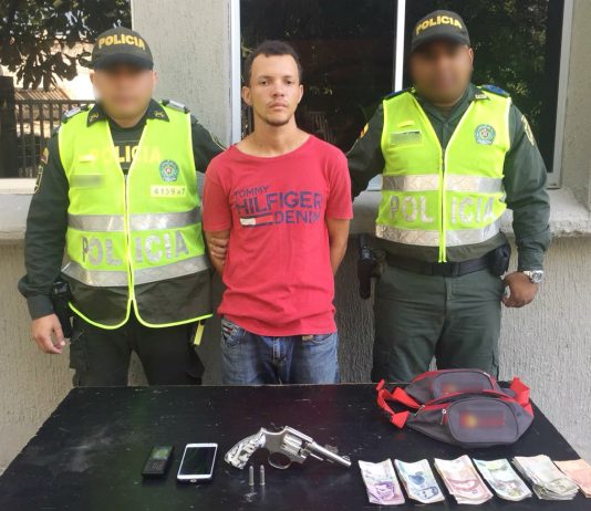 Capturan a alias Harold, tras protagonizar hurto en estación de combustible de Cartagena