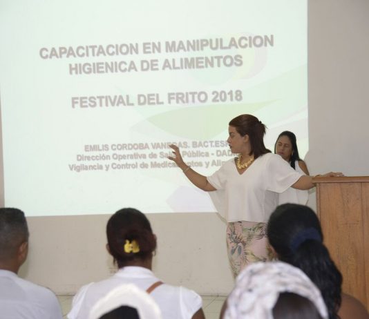 Inician talleres en manipulación de alimentos a preinscritos al XXXIV Festival del Frito