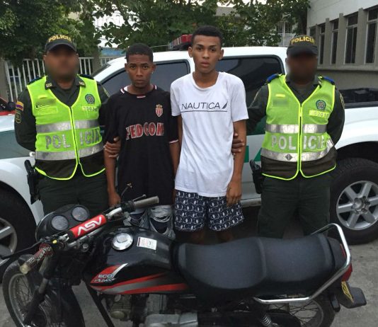 En plan contra el hurto de motos en cartagena fueron capturadas 5 personas