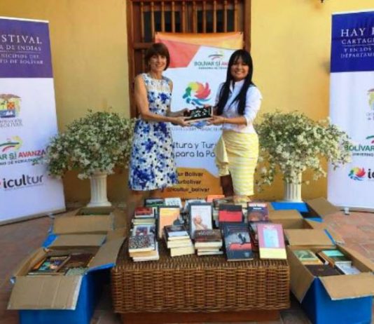 300 libros donados llegarán a las bibliotecas municipales de Bolívar