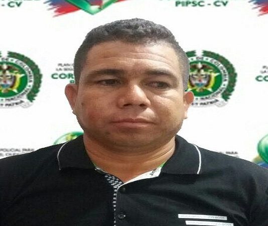 Policía capturo a alias “patilla” cabecilla del clan del golfo en el sur de bolívar