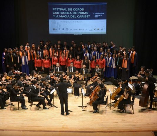 En imágenes los mejores momentos de la clausura del X Festival de Coros Cartagena de Indias: La magia del Caribe