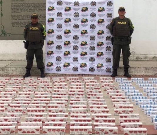 aprehenden 40.000 cajas de cigarrillos de contrabando en Magangué