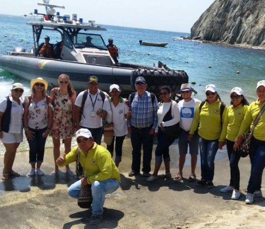 Dimar gestiona actividades en pro de la obtención de la certificación “Bandera Azul” en Playa Blanca
