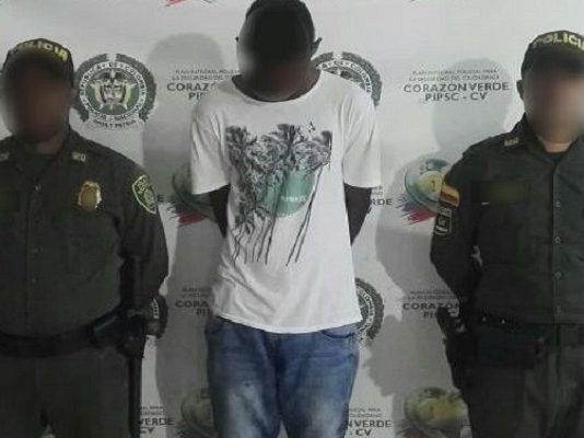 La policía nacional captura a alias “el isleño” violando el beneficio de detención domiciliaria