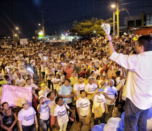 Quinto Guerra recorre Cartagena dialogando con la gente