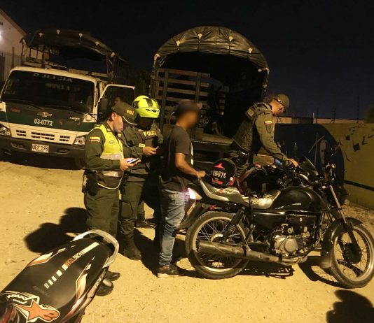 89 motos inmovilizadas en operativos contra el hurto en Cartagena