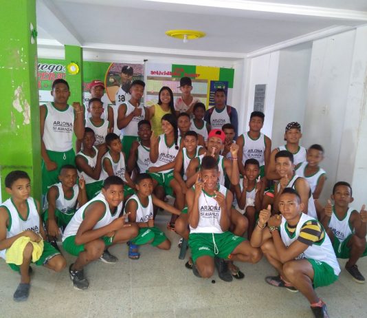 300 niños(as) y adolescentes de Arjona se ven Beneficiados del Programa de “Formación Deportiva”