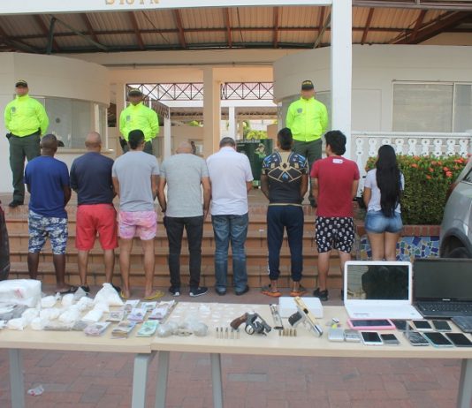 Desmantelan banda delincuencial “La Marea” en Cartagena dedicada al trafico de estupefacientes