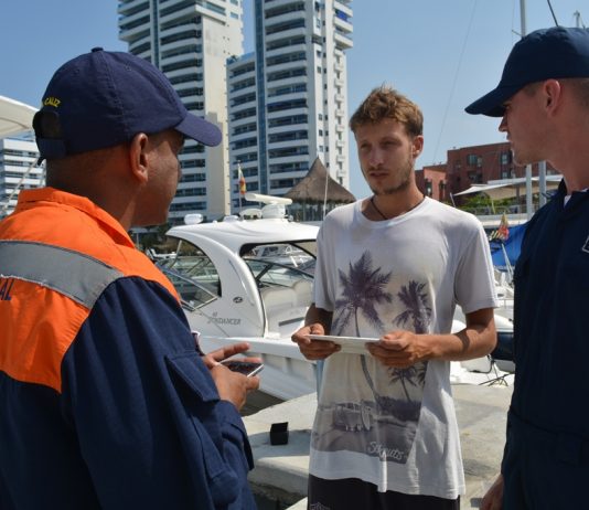 Dimar realizo controles a marinas de Cartagena