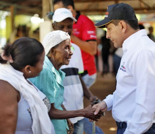 Gobernador de Bolívar anuncia inversión en vereda San Cristóbal, de San Jacinto